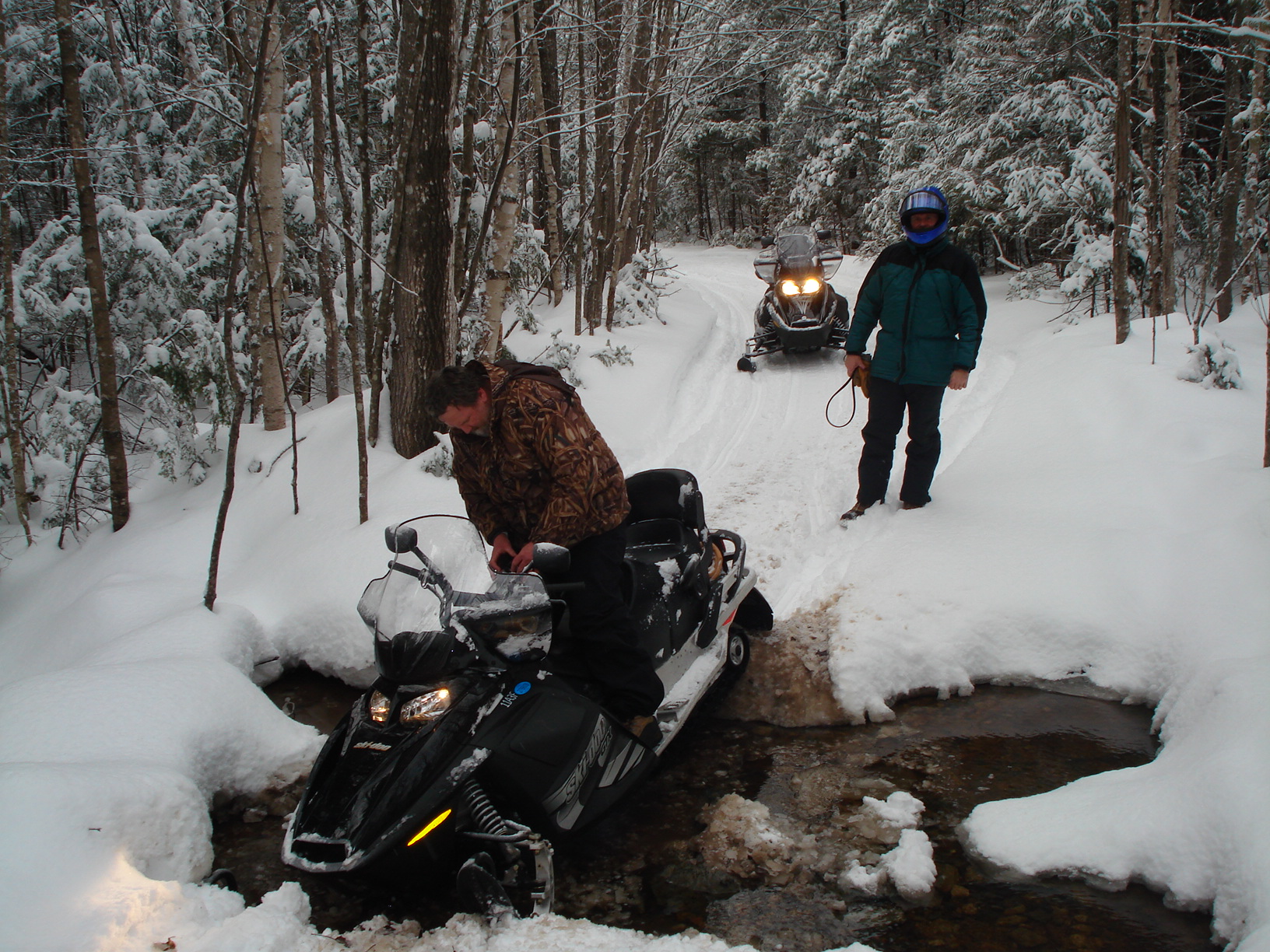 Stuck in a brook!